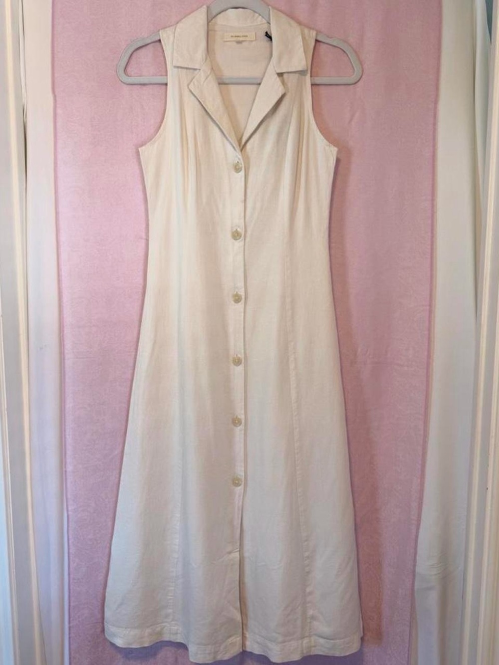The Normal Brand Ivory Sleeveless Maxi Dress